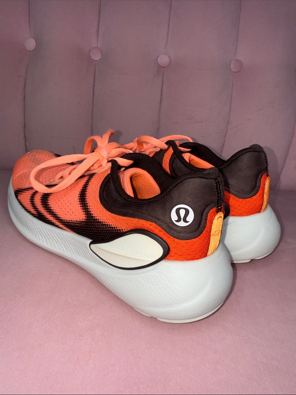 Lululemon Beyondfeel Running Shoes
Women’s Size 9 | Juicy Peach/Bone/Espresso - Picture 4 of 12